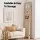 Artiss 4 Panel Folding Room Divider with 12 Rotatable Photo Frames Natural Solid Wood Privacy Screen Partition