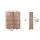 Artiss 4 Panel Room Divider Screen - 163x170cm, Natural Woven, Poplar Wood, Eco-Friendly, Foldable, Water-Resistant