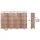 Artiss 8 Panel Room Divider Screen, 326x170cm, Woven Natural, Poplar Frame, Eco-Friendly, Foldable, Lightweight Design