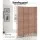 Artiss 8 Panel Room Divider Screen, 326x170cm, Woven Natural, Poplar Frame, Eco-Friendly, Foldable, Lightweight Design