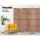 Artiss 8 Panel Room Divider Screen, 326x170cm, Woven Natural, Poplar Frame, Eco-Friendly, Foldable, Lightweight Design
