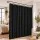 Artiss Wall Mounted Room Divider Curtain 220cm Black Space-Saving Partition