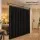 Artiss Wall Mounted Room Divider Curtain 220cm Black Space-Saving Partition