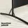 Artiss 3 Panel Room Divider Screen 260x180cm Black Fabric, Foldable, Lightweight, Metal Frame, Home Office Privacy