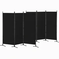 Artiss 3-Panel Room Divider Set of 2 Folding Privacy Screens Black