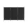 Artiss 3-Panel Room Divider Set of 2 Folding Privacy Screens Black