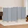 Artiss 3 Panel Room Divider Set of 2 Folding Fabric Privacy Screens Room Separator Grey 260cm x 180cm