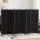 Artiss 6 Panel Room Divider Screen 323cm Black Oxford Fabric, Foldable, Lockable Wheels, Privacy Partition