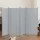 Artiss 4 Panel Room Divider Screen 345x180cm Grey – Foldable, Lightweight, Metal Frame, Adjustable, Home/Office Use