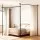 Artiss Adjustable Room Divider Curtain Rod - Extendable Black Metal, 82-314cm Height, 74-355cm Width, 15KG Capacity