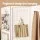 Artiss 4 Panel Room Divider Screen - 164x170cm, Pine Wood & MDF, White Pegboard Design, Foldable & Portable Divider