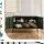ArtissIn Buffet Sideboard Metal Cabinet, Cold Rolled Steel, Green Pine, 100x40x64cm, Modern Functional Design