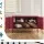 ArtissIn Buffet Sideboard, Cold Rolled Steel, Pink, 100x40x64cm - Modern Storage Cabinet with Adjustable Shelf