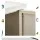 ArtissIn Artiss Buffet Sideboard Metal Cabinet, Cold Rolled Steel, White, 100x40x64cm, Modern Storage Solution Australia