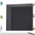 Artiss SWEETHEART Charcoal Metal Buffet Sideboard 80x40x101.5cm Cold Rolled Steel Locker with Adjustable Shelves