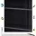 Artiss SWEETHEART Charcoal Metal Buffet Sideboard 80x40x101.5cm Cold Rolled Steel Locker with Adjustable Shelves