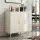 ArtissIn Buffet Sideboard Metal Cabinet, Cold Rolled Steel, White, 80x40x101.5cm, Stylish Storage Solution Australia