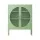 Artissin Elsa Buffet Sideboard Metal Storage Cabinet with Two Doors and Adjustable Shelves Light Green