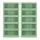 Artiss ELIA 2x Buffet Sideboard Cabinet 5-Tier Metal Mesh Doors Light Green 79cm x 32cm x 175cm Cold Rolled Steel