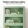 Artiss ELIA 2x Buffet Sideboard Cabinet 5-Tier Metal Mesh Doors Light Green 79cm x 32cm x 175cm Cold Rolled Steel