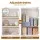 Artiss 180cm Buffet Sideboard Hutch - White Storage Cabinet with Glass Doors, Adjustable Shelves, Soft-Close Drawers