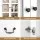 Artiss 180cm Buffet Sideboard Hutch - White Storage Cabinet with Glass Doors, Adjustable Shelves, Soft-Close Drawers