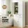 Artiss Buffet Sideboard Cupboard MDF White 76.5x41x184cm - Stylish Storage with Drawers & Shelves, Easy Assembly