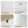 Artiss Buffet Sideboard Cabinet with Tilt‑Out 54L Bin Holder Smooth Drawers Adjustable Side Cabinet White Pine