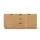 Artiss Oak Buffet Sideboard 160cm Scandinavian Sideboard Two Door Cabinet Three Smooth Drawers Rounded Corners