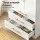 Artiss Buffet Pantry Cabinet 2 Cabinets 3 Drawers 8 Door Shelves Adjustable Hamptons Shaker Design White