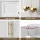 Artiss Buffet Pantry Cabinet 2 Cabinets 3 Drawers 8 Door Shelves Adjustable Hamptons Shaker Design White