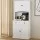 Artiss Beini Buffet Sideboard Cabinet 180cm High White Pantry Hutch, Storage Shelves, 4 Doors, Drawer, MDF Frame