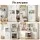 Artiss Beini Buffet Sideboard Hutch Pantry Cabinet 180cm High White Melamine Storage Unit Set of 2