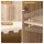 Artiss Pine 2x Buffet Sideboard Cabinet 180cm High Kitchen Storage with Shaker Doors and Adjustable Shelves