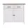 Artiss White Buffet Sideboard Storage Cabinet with Walnut-Top, 90cm, 2 Drawers, MDF Frame, Anti-Tip Kit, Easy Assembly