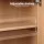 Artiss Rattan Buffet Sideboard Hutch - 180cm Pine Cabinet with Adjustable Shelves, Soft-Close Hinges, and Anti-Tip Kit