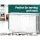 Artiss Buffet Sideboard, Particle Board, White, 99x33x63cm - Sleek Sliding Doors, Ample Storage, Sturdy Design