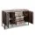 Artiss Buffet Sideboard, Wooden, Dark Grey, 123x39x79cm, Eco-Friendly, Modern Design, Ample Storage, Easy Assembly