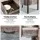 Artiss Buffet Sideboard, Wooden, Dark Grey, 123x39x79cm, Eco-Friendly, Modern Design, Ample Storage, Easy Assembly