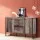 Artiss Buffet Sideboard, Wooden, Dark Grey, 123x39x79cm, Eco-Friendly, Modern Design, Ample Storage, Easy Assembly