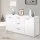 Artiss Buffet Sideboard, MDF/Particle Board, 138x35x74cm, White, High Gloss Finish, Modern Storage Solution