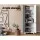 Artiss Berne Tall Cupboard, Eco-Friendly MDF, White, 60x30x183cm, Ample Storage, Easy Assembly, Elegant Design