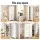 Artiss Berne 2 Tall Pantry Cupboards 6-Tier Slim White MDF Sideboard Cupboard Set 60x30x183cm each 2-pack