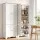 Artiss Berne 2 Tall Pantry Cupboards 6-Tier Slim White MDF Sideboard Cupboard Set 60x30x183cm each 2-pack