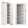 Artiss Berne 2 Tall Pantry Cupboards 6-Tier Slim White MDF Sideboard Cupboard Set 60x30x183cm each 2-pack