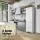 Artiss Berne 2 Tall Pantry Cupboards 6-Tier Slim White MDF Sideboard Cupboard Set 60x30x183cm each 2-pack