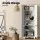Artiss Berne 2 Tall Pantry Cupboards 6-Tier Slim White MDF Sideboard Cupboard Set 60x30x183cm each 2-pack