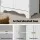 Artiss Berne 2 Tall Pantry Cupboards 6-Tier Slim White MDF Sideboard Cupboard Set 60x30x183cm each 2-pack