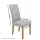 Artiss 4 Pack Dining Chair Covers, Stretch Spandex Slipcovers, Removable, Washable, Banquet, Grey, 38-45cm