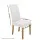 Artiss Dining Chair Covers 4 Pack, White Spandex Stretch Slipcovers, Removable, Washable, Fits 38-45cm, Banquet/Wedding